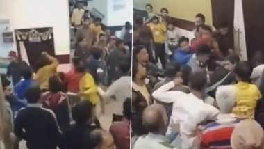 Viral Video: Two Groups Clash With Each Other Over Cold Drinks During 'Pathaan' Movie Screening in Amroha, Two Arrested